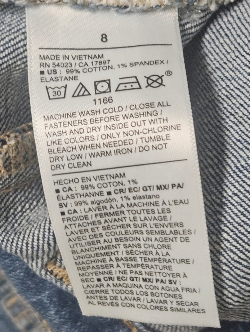 OLD NAVY HIGH-RISE BARREL LEG JEANS 8 - Picture 9 of 10